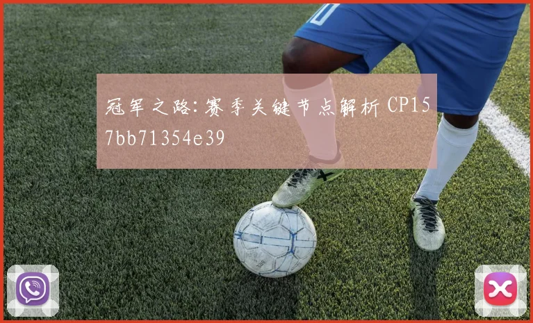 冠军之路:赛季关键节点解析 CP157bb71354e39